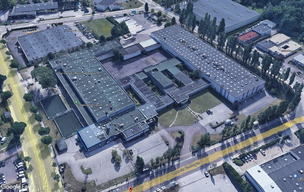 LOCAL D ACTIVITE A LOUER - ST APOLLINAIRE - 3912 m2 divisibles  partir de 165 m2 - Prix : nous consulter