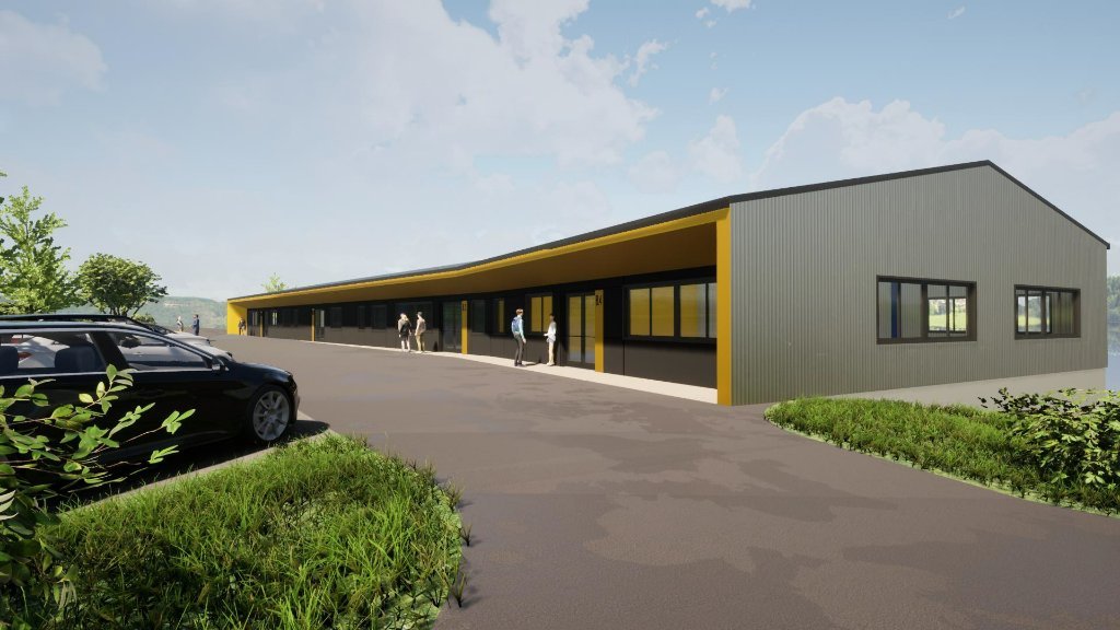 BUREAU NEUF A VENDRE - MORTEAU - 828 m2 divisibles  partir de 174.46 m2 - 2459,90€ /m<sup>2</sup>