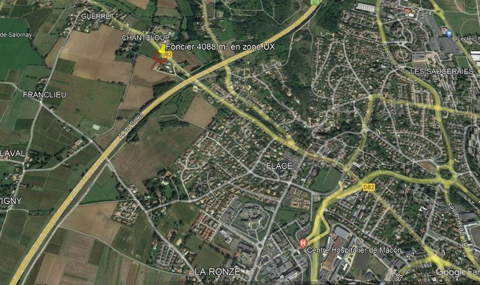 TERRAIN A VENDRE - HURIGNY - 4088 m2 - 224840€ 