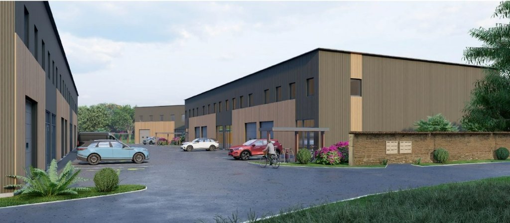 CELLULES D ACTIVITES NEUF A VENDRE - LONGVIC - 6047 m2 divisibles  partir de 307 m2 - 1259,25€ /m<sup>2</sup>