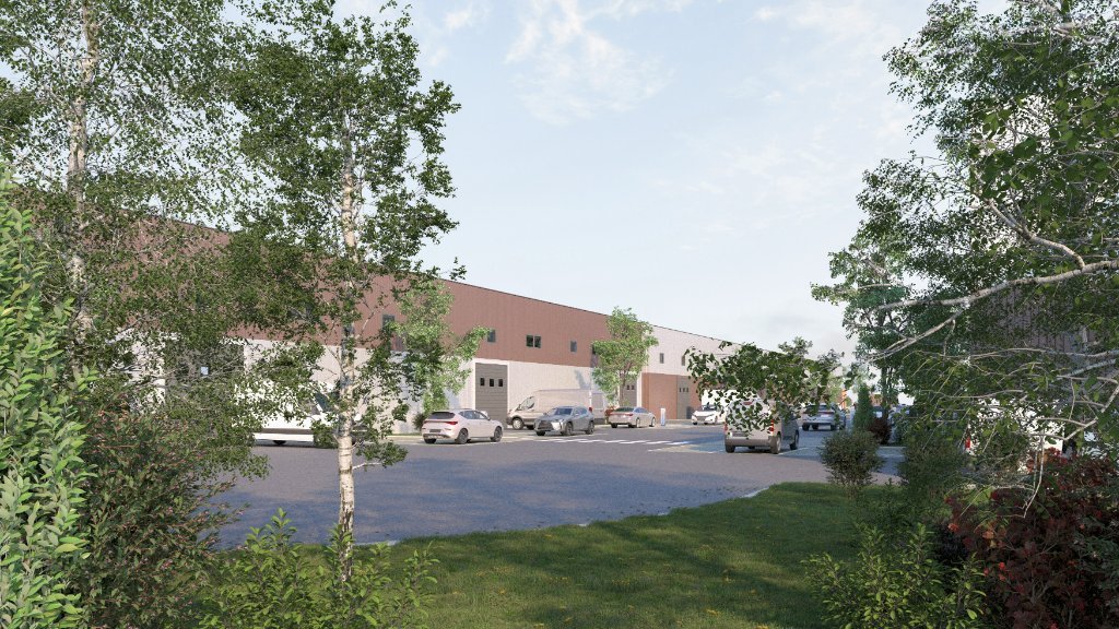 LOCAL D ACTIVITE NEUF A VENDRE - ARBENT - 5520 m2 divisibles  partir de 377 m2 - 1150€ /m<sup>2</sup>