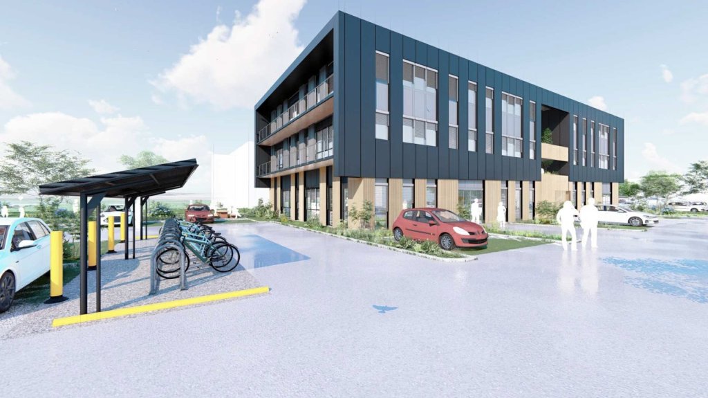 BUREAU NEUF A VENDRE - TORCY - 1822 m2 divisibles  partir de 106 m2 - 2061,70€ /m<sup>2</sup>