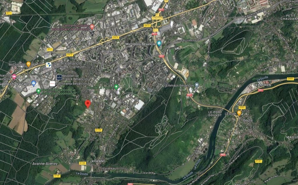 TERRAIN A VENDRE - AVANNE AVENEY - 8400 m2 - 2249520€ 