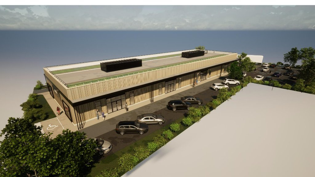 CELLULES COMMERCIALES EN VEFA NEUF A VENDRE - CHAMPAGNOLE - 1128 m2 divisibles  partir de 96 m2 - 2280,76€ /m<sup>2</sup>