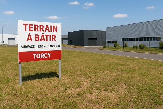 TERRAIN A VENDRE - TORCY - 920 m2 - 50000€ 